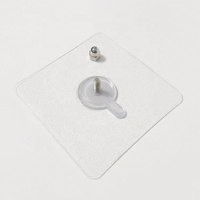 GABANA Adhésifs sans trace écologiques pour vis de cuisine, crochets muraux solides et sans couture, réutilisables et lavables