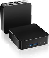 Mini PC, processeur Intel N3150 performant : Alimenté par le processeur Intel Celeron N3150 (4 cœurs/4 threads, jusqu'à 2,08 GHz).