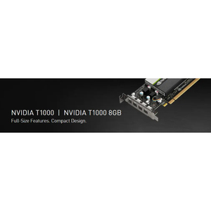 T1000ใหม่ GDDR6 PCIe 3.0 X16การ์ดจอต่ำพร้อมจอแสดงผลขนาดเล็กพัดลมทำความเย็น4X สำหรับเดสก์ท็อป - Product Image 5