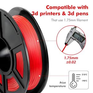 <span class=keywords><strong>SUNLU</strong></span> <span class=keywords><strong>TPU</strong></span> нить 1,75 мм 1 кг Гибкая нить 3D Печатный Материал 3D печатная нить - Product Image 5
