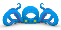Poulpe gonflable personnalisé, modèle de cabine pour DJ, décoration, personnalisé