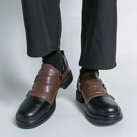 Designer Elegante Herren Leder Formelle Arbeitsschuhe Schöne Italienische Leichte Anzugschuhe Freizeitschuhe Slipper Herrenschuhe