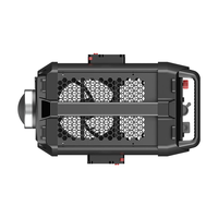 GVM SD1200B AIO Projecteur Vidéo LED Bi-Couleur Professionnel Haute Puissance 1200W à Très Haute Luminosité avec Dissipation Thermique