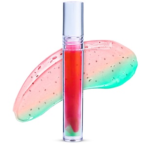 Gloss à lèvres transparent de luxe en gros, brillant et très éclatant, végétalien, nude, étiquette privée, gloss liquide waterproof - Product Image 1