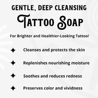 Mousse de tatouage OEM pour nettoyage en profondeur naturel, éclaircissante, après soin, solution apaisante et cicatrisante pour savon vert de tatouage, mousse liquide