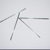 Axe d'engrenage de 2 mm de diamètre et 120 mm de longueur, montage manuel pour roues de jouets, kits de robotique, accessoire