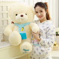Teddybär Plüsch tier Sofa Ich liebe U Fliege Kuscheln Großes Paar Hochzeit Teddybär Kuscheltier Kaninchen Teddybär Puppe Für Kinder Geschenk