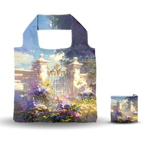 Sacs de courses réutilisables personnalisés avec logo, imperméables, écologiques, promotionnels, portables, élégants, longs et pliables pour usage quotidien – Vente en gros - Product Image 3