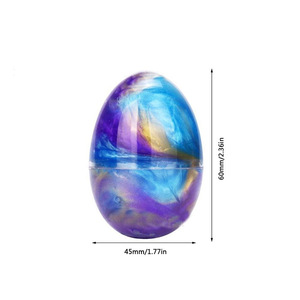 JO TOYS Colorful Easter Egg <b>Slime</b> Stress Relief Sludge Toys Egg Galaxy <b>Slime</b> Clear Clay Jumbo <b>Slime</b> Toy for Kids - Product Image 4