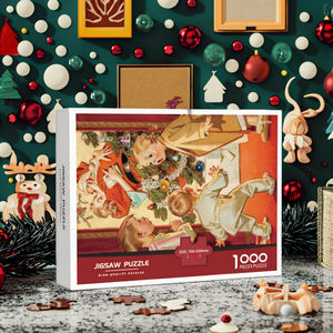 Fabricant en gros, cadeau professionnel pour adultes, 1000 pièces, <span class=keywords><strong>puzzle</strong></span> en papier éducatif de style jouet, écologique, 50x70cm - Product Image 1