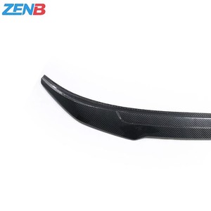 Aileron arrière <span class=keywords><strong>en</strong></span> fibre de carbone pour BMW Série 8 G14/G15/G18, aileron de coffre de style <span class=keywords><strong>V</strong></span> pour toit rigide à deux portes G15, aileron de coffre de style canard G15-<span class=keywords><strong>V</strong></span>-0001 - Product Image 2