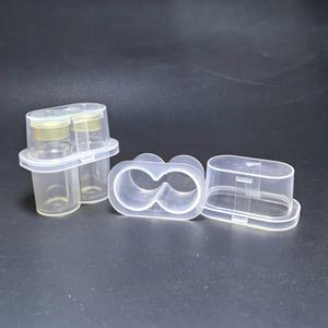 Kotak Vial Plastik 10ml Grosir, 2 Buah, Botol Vaksin, Kemasan Plastik, Kotak Penyimpanan, Tempat Vial Plastik 2 Slot untuk Peptida 10ml - Product Image 2