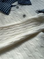 Nouveau Pull Long en Maille à Col Revers et Motif Écossais Personnalisé pour Femme, avec Nouveaux Boutons – Fournisseur