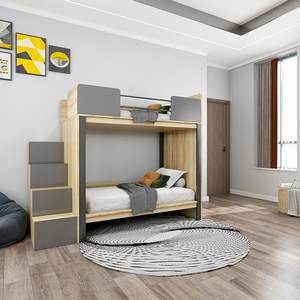 <span class=keywords><strong>Lit</strong></span> superposé multifonctionnel en Mdf pour hôtels familiaux et espaces Airbnb avec espace de couchage supplémentaire - Product Image 2