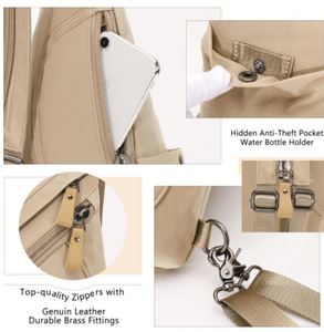 Dropshipping Shopify Wholesale Dropshipping Fashion <b>Waterproof</b> <b>Crossbody</b> Sling Backpack Convertible <b>Bag</b> - Product Image 5