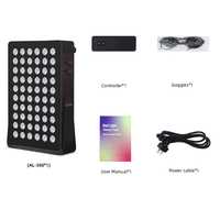 Appareil de soin du visage infrarouge AZURE OEM/ODM 220 MW/cm à haute puissance lumineuse, panneau de luminothérapie LED rouge sur pied, garantie 5 ans