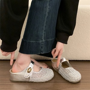 Zapatillas tipo pantufla, Zapatos de pesca, Sandalias Baotou, Transpirables, Suela gruesa, Aumento de altura interior, Bocon - Product Image 1