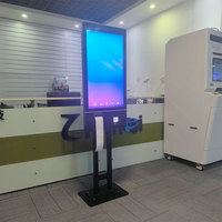 Vente flash : Kiosque de commande en libre-service de 32 pouces avec imprimante et lecteur de codes-barres