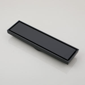 Ligne de <span class=keywords><strong>siphon</strong></span> en métal en acier inoxydable moderne facile à <span class=keywords><strong>nettoyer</strong></span> tranchée de <span class=keywords><strong>douche</strong></span> filtre intégré couvercle de vidange d'eau de pluie pour salle de bain - Product Image 2