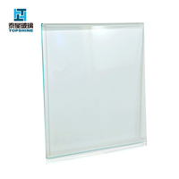 Verre feuilleté trempé sur mesure 8mm-12mm, verre isolant, verre flotté transparent industriel
