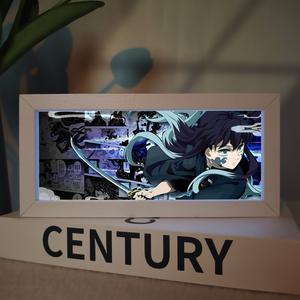 Lampes à LED 3D avec <span class=keywords><strong>Manga</strong></span> Anime Rgb, lampes de nuit d'<span class=keywords><strong>origine</strong></span> d'usine, lampes de table pour garçons, cadeaux du Nouvel An - Product Image 2