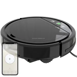 Stofzuiger Robot Met Mop Wifi App Controle Smart Vegen Robot Stofzuiger Voor Huisdier Haar Home Harde Houten Vloer, tegel