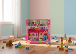 Ensemble de cuisine en plastique Hello Kitty pour filles de 2 à 4 ans, modèle n° 8109 1 - Product Image 2