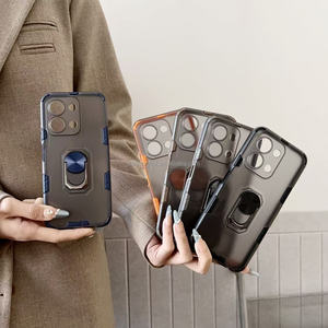 <span class=keywords><strong>Funda</strong></span> Protectora de Doble Capa de PC Duro y TPU para <span class=keywords><strong>iPhone</strong></span> <span class=keywords><strong>SE</strong></span> 2022 <span class=keywords><strong>SE</strong></span> <span class=keywords><strong>2020</strong></span> 8, Soporte de Anillo Metálico, Antigolpes, Venta Directa de Fábrica - Product Image 3