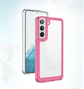 Custodia per telefono trasparente trasparente in acrilico per <span class=keywords><strong>Samsung</strong></span> <span class=keywords><strong>S22</strong></span> Ultra S23 S24 Ultra S25, custodia per telefono per <span class=keywords><strong>Samsung</strong></span> <span class=keywords><strong>S22</strong></span> - Product Image 2