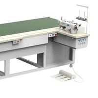 Machine à ourler semi-automatique à tension arrière pour rideaux, équipement de couture 220V, garantie 1 an, directement de l'usine