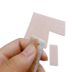 100 Uds. Cuentas magnéticas doradas terapia auricular punto del oído acupuntura pegatinas para oídos masajeador corporal semillas - Product Image 2