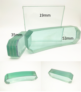 KAHO Verre de sécurité anti-effraction épais 18mm-30mm Verre blindé feuilleté pare-balles pour véhicules et locaux commerciaux - Product Image 2