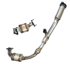 Harga katalis substrat knalpot sistem knalpot konverter katalis cocok langsung untuk Cadillac SRX