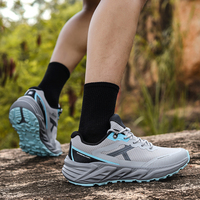 Chaussures de randonnée montantes personnalisées pour hommes, imperméables, pour l'escalade, le sport, l'été, l'automne, l'hiver, le trekking en extérieur, bottes de montagne en EVA