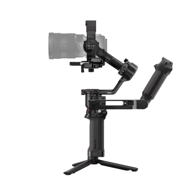 RS 5 Combo Camera Stabilizer Combo Kit with Handheld Support for Travel Filming and Studio Video Production
