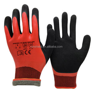 Gants de travail de sécurité NMSHIELD EN388 anti-froid, imperméables, en nylon 15G, double revêtement en latex - Product Image 2