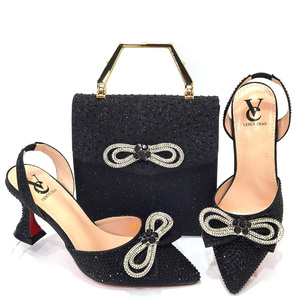 <span class=keywords><strong>Scarpe</strong></span> da sera <span class=keywords><strong>con</strong></span> tacchi alti africani <span class=keywords><strong>scarpe</strong></span> gialle da donna - Product Image 5
