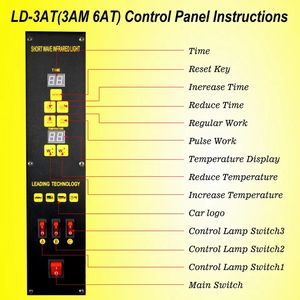 Lampada a Infrarossi a Onde Corte LEAD HORNET / Riscaldatore per <span class=keywords><strong>Vernice</strong></span> per Detailing Auto - Product Image 4