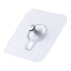 Traceless Nail Strong <b>Adhesive</b> <b>Hooks</b> Square Wall Mounted Self <b>Adhesive</b> For Photo Frames Tiles Wall Hanging Suction Cups - Product Image 3