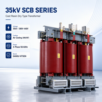 Transformateur Électrique Triphasé Haute Tension Type Sec Dyn11 35kV 400V 440V 50Hz 60Hz Deux Enroulements Fournisseur Direct