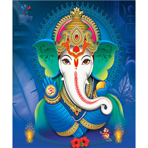 Affiche 3d de peintures religieuses indiennes d'impression lenticulaire de Ricky 3D pour le produit en plastique d'impression d'affiche <span class=keywords><strong>personnalisée</strong></span> - Product Image 1