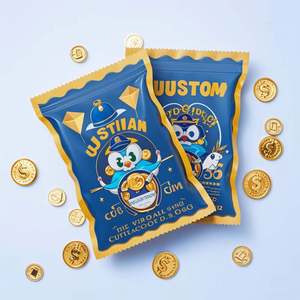 Custom 3.5g 1 Pound Cali Packs Zipper Pouch Holographic Child Smell Proof Die Cut Mylar Bags for Chewing <b>Gum</b> Edibles Packaging - Product Image 1