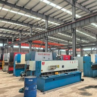 Machine de pliage industrielle lourde 16*2200mm, machine de pliage et de roulage de tôles métalliques CNC, machine de pliage de fer