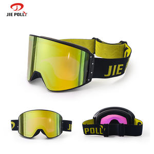 Lunettes de ski OTG personnalisées avec logo OEM, verres magnétiques de luxe pour l'extérieur, photochromiques, pour snowboard, - Product Image 3