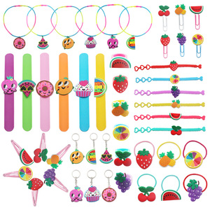 The New Fruit Series Is Fashionable Exquisite Inexpensive Party Gift PVC Rubber Material Party Gift Set