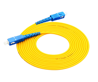 Puente de fibra óptica multimodo monomodo dúplex Simplex con conector SC