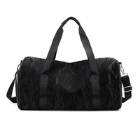Bolsa de Gimnasio de Gran Capacidad para Mujer, Impermeable, Deportiva, con Compartimento para Zapatos, Bolsa de Viaje, Bolsa de Fin de Semana, Bolso de Mano