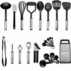 Cooking Kitchen Utensils Set – 2Pieces, Nylon Tools for Nonstick Cookware