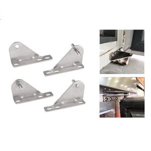 Bisagra de Acero Inoxidable S09, Material 201, Fácil Instalación, Piezas para Puertas de Refrigeradores y Congeladores - Product Image 1