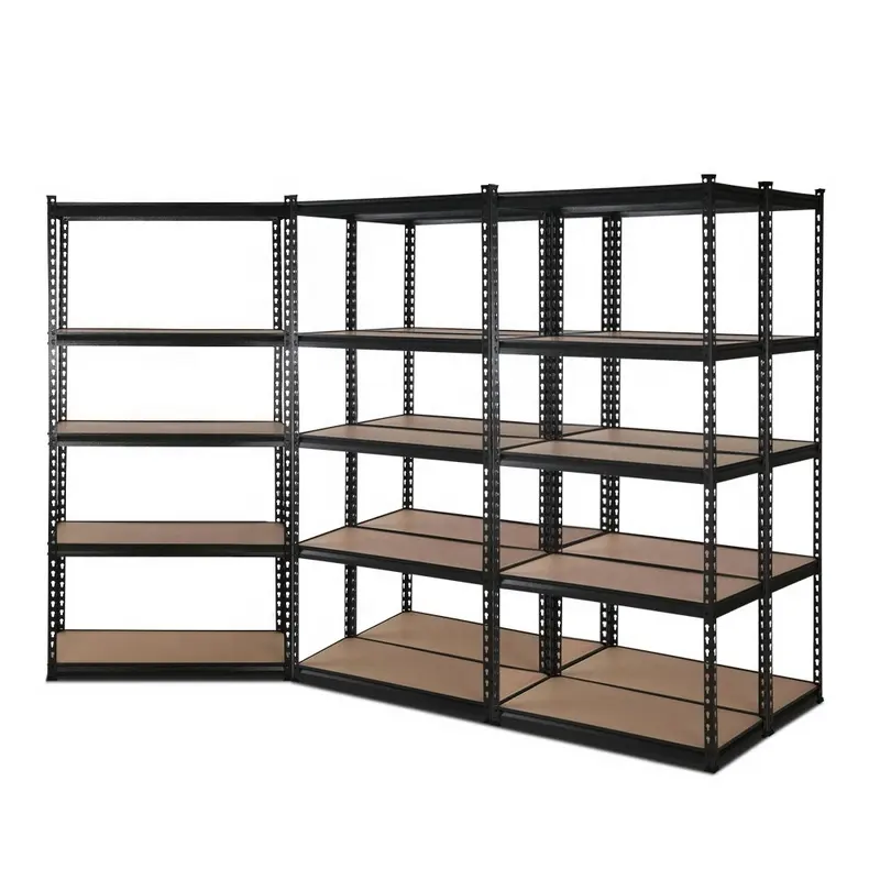 5-stufiges Metall regal Verstellbares Garagen lager Utility Rack Hoch leistungs regale Organisation Mehrzweck regal